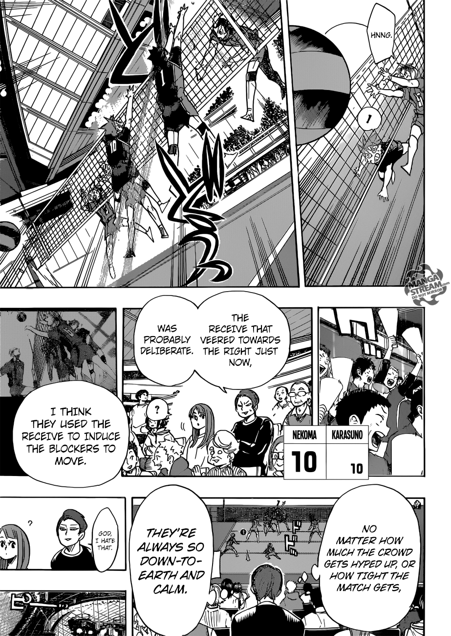 Haikyuu!!, Chapter 321 image 06